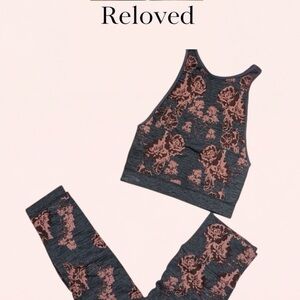 FP Movement by Free People Blue and Pink Top